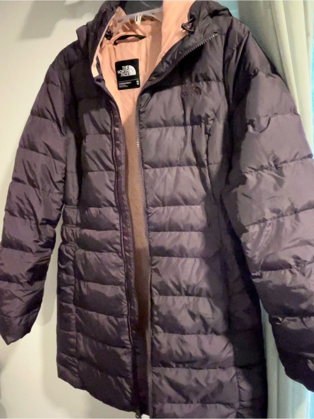 The North Face Women’s 550 Quilted Long Puffer Coat 💜 - Picture 2 of 7
